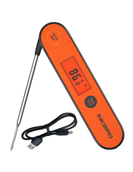 Bearded Butcher Instant Read Digital Meat Thermometer with
