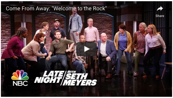 Come From Away - Welcome to the Rock