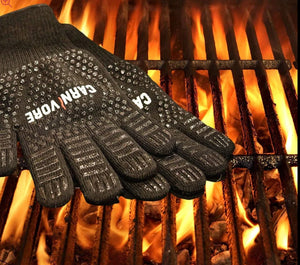 Bearded Butcher Carnivore Heat and Cut Resistant BBQ Gloves