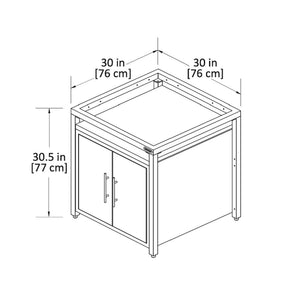 Big Green Egg Modular Nest Expansion Cabinet