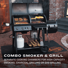 Load image into Gallery viewer, Canyon Combo DLX Charcoal/Gas Smoker &amp; Grill