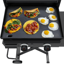 Load image into Gallery viewer, Charbroil 22" Performance Series Folding Cart 2 Burner Portable Propane Gas Griddle