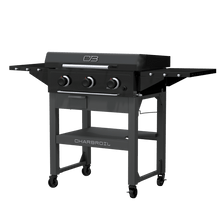 Load image into Gallery viewer, Charbroil 28" XL Performance Series 3 Burner Gas Griddle with Cart