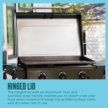 Load image into Gallery viewer, Charbroil 28" XL Performance Series 3 Burner Gas Griddle with Cart