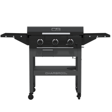Load image into Gallery viewer, Charbroil 28" XL Performance Series 3 Burner Gas Griddle with Cart