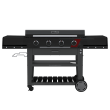 Load image into Gallery viewer, Charbroil 36" Performance Series Deluxe 4 Burner Gas Griddle with Cart