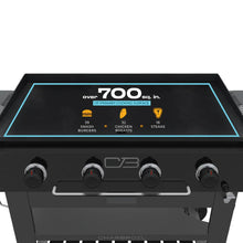 Load image into Gallery viewer, Charbroil 36" Performance Series Propane Gas4 Burner Flat Top Griddle