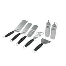 Load image into Gallery viewer, Charbroil Comfort Grip 7-Piece Griddle Toolset