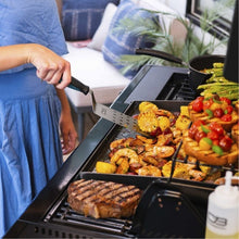Load image into Gallery viewer, Charbroil Pro Series 3-Burner Gas Grill and Griddle with Side Burner
