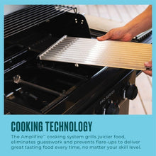 Load image into Gallery viewer, Charbroil Pro Series 3-Burner Gas Grill and Griddle with Side Burner