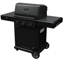 Load image into Gallery viewer, Charbroil Pro Series 3-Burner Gas Grill and Griddle with Side Burner