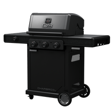 Load image into Gallery viewer, Charbroil Pro Series 3-Burner Gas Grill and Griddle with Side Burner