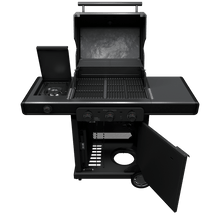 Load image into Gallery viewer, Charbroil Pro Series 3-Burner Gas Grill and Griddle with Side Burner