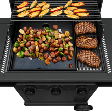 Load image into Gallery viewer, Charbroil Pro Series 3-Burner Gas Grill and Griddle with Side Burner