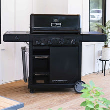 Load image into Gallery viewer, Charbroil Pro Series 4-Burner Gas Grill and Griddle with Side Burner