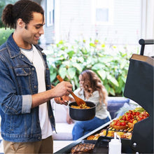 Load image into Gallery viewer, Charbroil Pro Series 4-Burner Gas Grill and Griddle with Side Burner