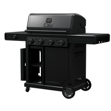 Load image into Gallery viewer, Charbroil Pro Series 4-Burner Gas Grill and Griddle with Side Burner