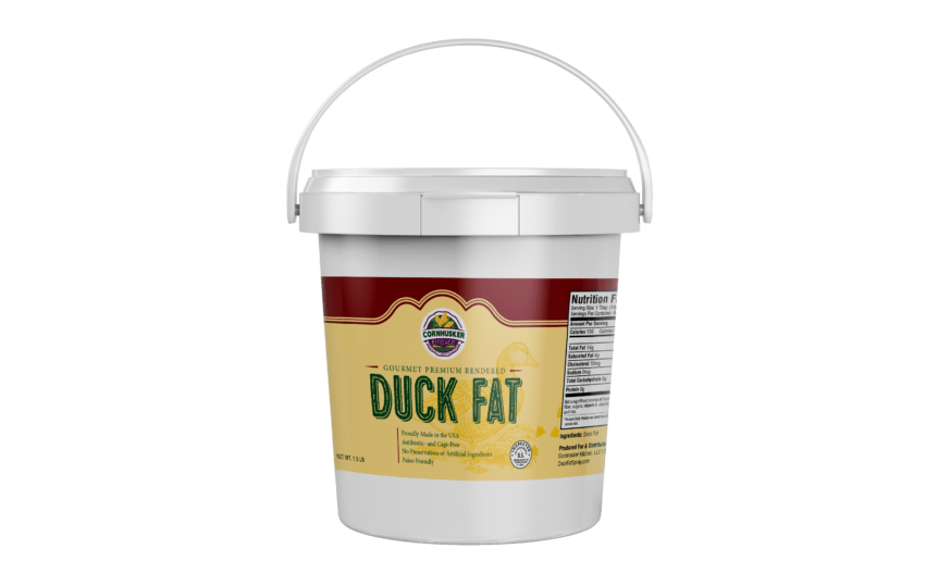 Cornhusker Premium Rendered Duck Fat Tub