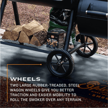 Load image into Gallery viewer, Highland DLX Offset Reverse Flow Smoker/Grill