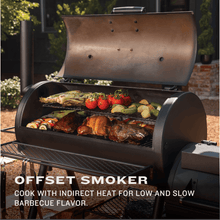 Load image into Gallery viewer, Highland DLX Offset Reverse Flow Smoker/Grill