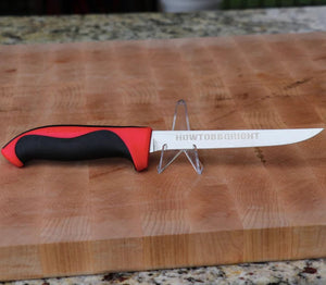 How To BBQ Right 6" Wide Boning Knife - Dexter Russell