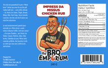 Load image into Gallery viewer, Impress Da Missus Chicken Rub by Jimmy Lee Stokes 11604502