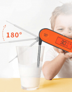 Orange Inkbird Instant-read Meat Probe