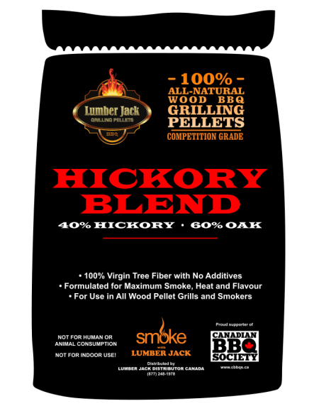 Lumber Jack Hickory Blend BBQ Pellets 859988006036