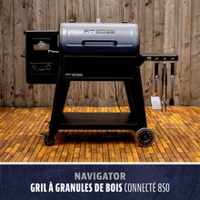 Load image into Gallery viewer, Pit Boss Navigator 850 Connected Wood Pellet Grill
