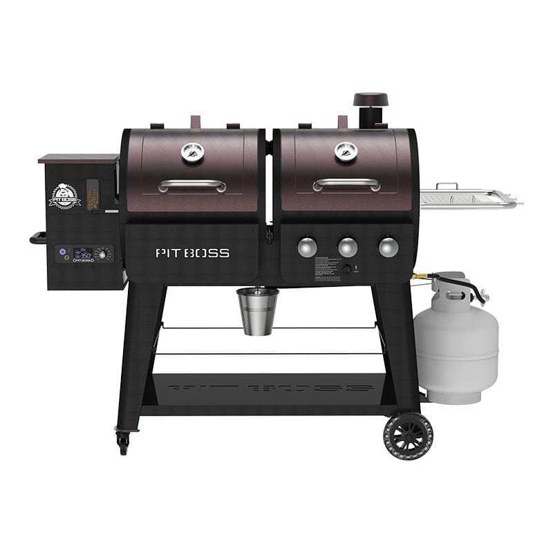 Pit Boss PB1230 Wood Pellet and Gas Combination Grill – The BBQ