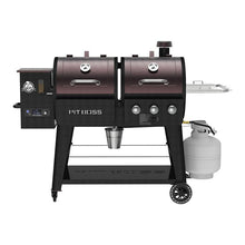 Load image into Gallery viewer, Pit Boss PB1230 Wood Pellet and Gas Combination Grill