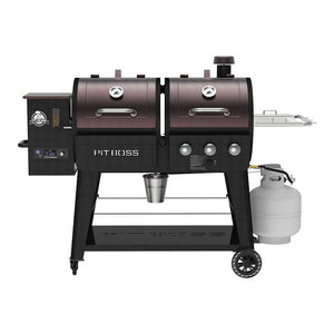 Shop Pit Boss Pro 4-Series Vertical Wood Pellet Smoker with Pit Boss Grill  Cover & Grilling Accessories at