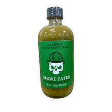 Load image into Gallery viewer, Smoke Eater Jalapeno Dill Pickle Hot Sauce