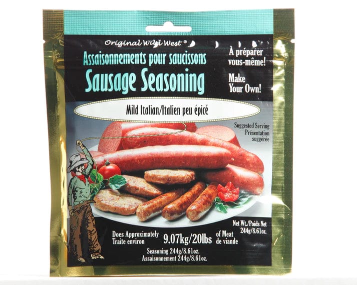 Wild West Hot Sausage Seasoning Sausage Seasoning Mild Italian